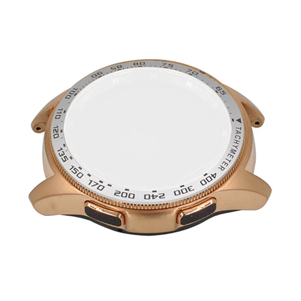 

HIPERDEAL Bezel Ring Styling Case Adhesive Cover Anti Scratch Protection For Samsung Galaxy Watch 46mm May22