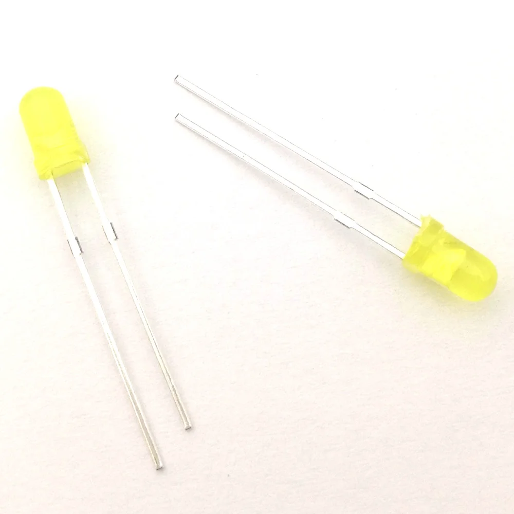MCIGICM 22000pcs Red light-emitting diodes turn 3mm led white yellow blue green | Электронные компоненты и