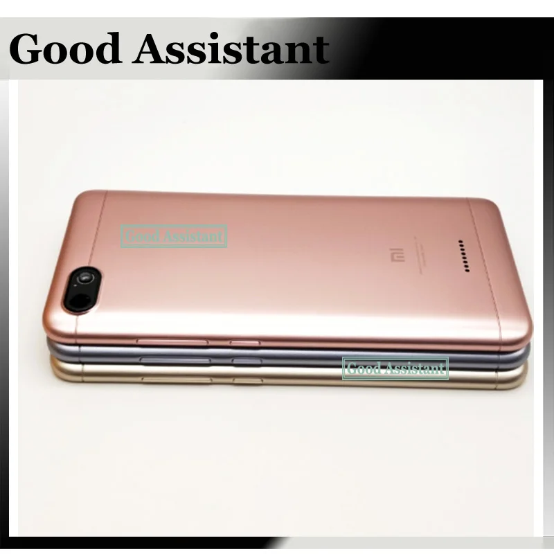 Оригинальный Корпус для Xiaomi Redmi 6A/6/6 глобальная версия крышка отсека аккумулятора