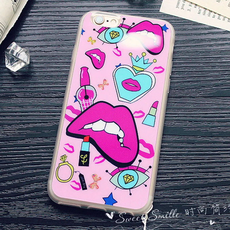 Сексуальный мягкий силиконовый чехол для Iphone 5S 5se 6 6s plus 7 8 5 &quotCarcasa | Мобильные