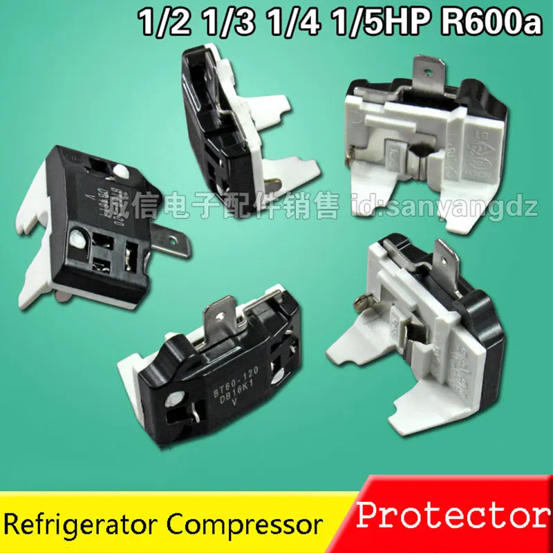 Комплект из 2 предметов на возраст 1/2HP375W 1/4HP180W 1/5HP150W R600A компрессор холодильника с
