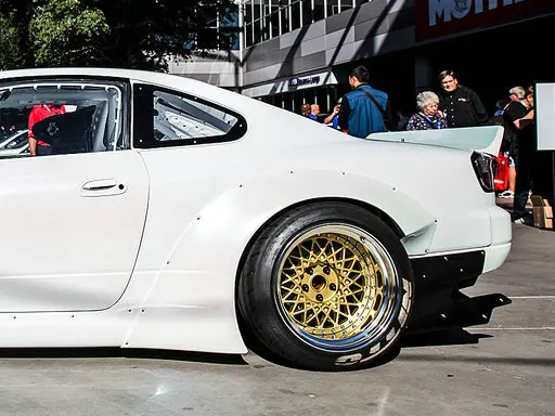 Комплект кузова в стиле Роба для Nissan Silvia S15 гоночный спойлер из стекловолокна