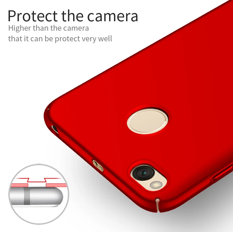 Для Xiao mi Red mi 4X чехол Red mi 4X чехол Vpower Роскошный ультра тонкий жесткий защитный чехол из поликарбоната для Xiao mi Red mi 4X задняя крышка для телефона