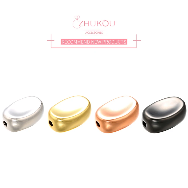ZHUKOU 12x18 мм модные латунные циркониевые бриллианты DIY браслет ожерелье ювелирные изделия Аксессуары Модель: PZ25