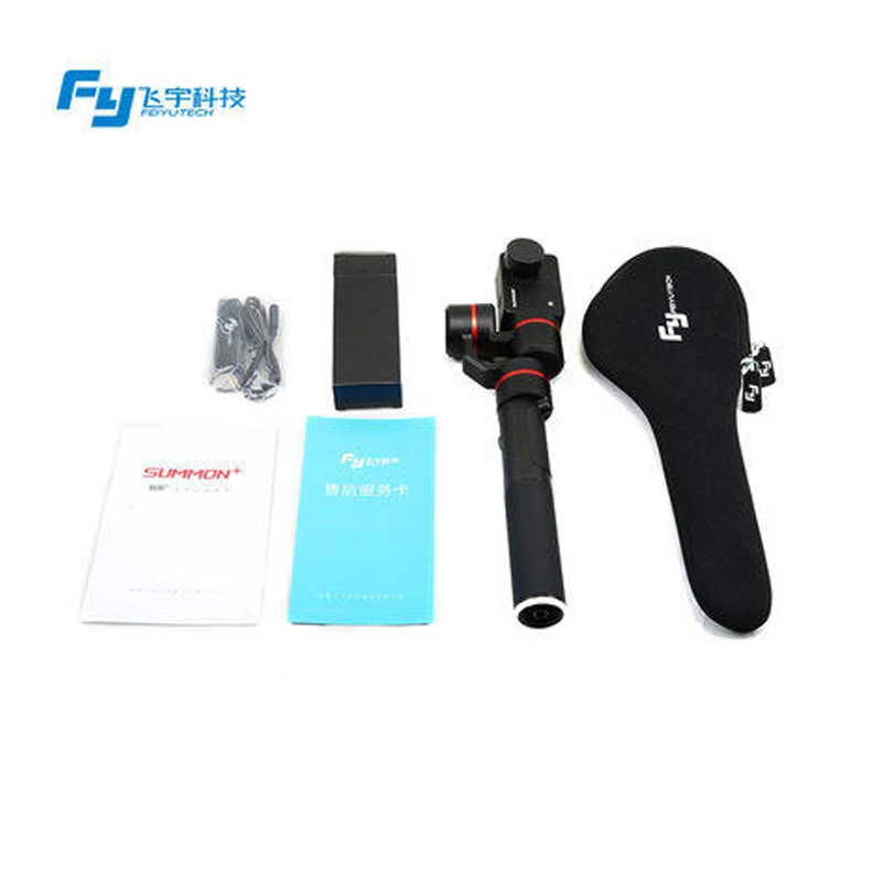 FeiyuTech Summon Plus бесщеточный 3 осевой одиночный Ручной Стабилизатор камеры с 4K 1080P