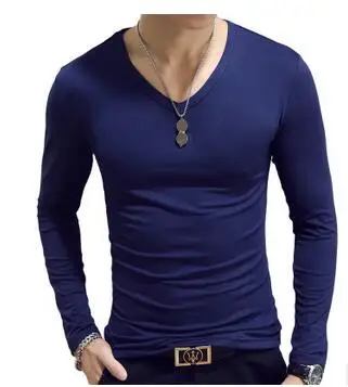 CPI Горячая 2019 Новая Весенняя мода бренд o образным вырезом Slim Fit футболка с длинным