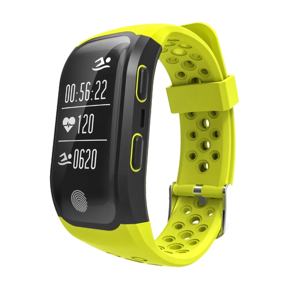 Jakcom S908 GPS Спорт SmartBand IP68 Водонепроницаемый смарт браслет сердечного ритма
