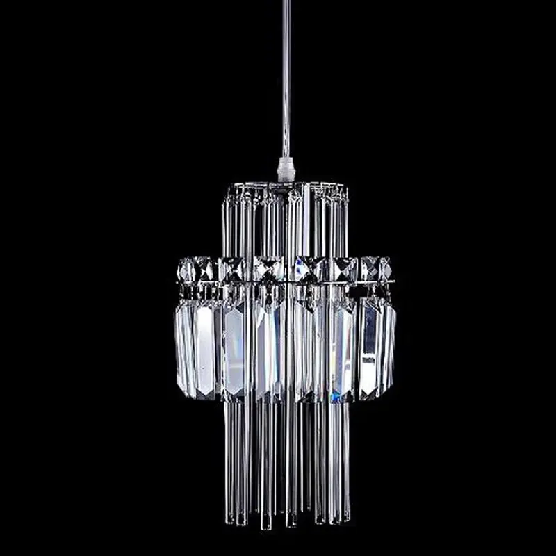 Романтические Хрустальные подвесные лампы для столовой модные креативные