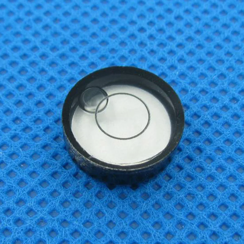 

Circular Glass Bubble Level Round Spirit level Diameter 14mm with Black Shell and Ticks 1pcs