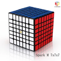 xmd qiyi x man design spark and spark m 7x7x7 magnetic cube professional mofangge 7x7 magic speed cube twist educational toys