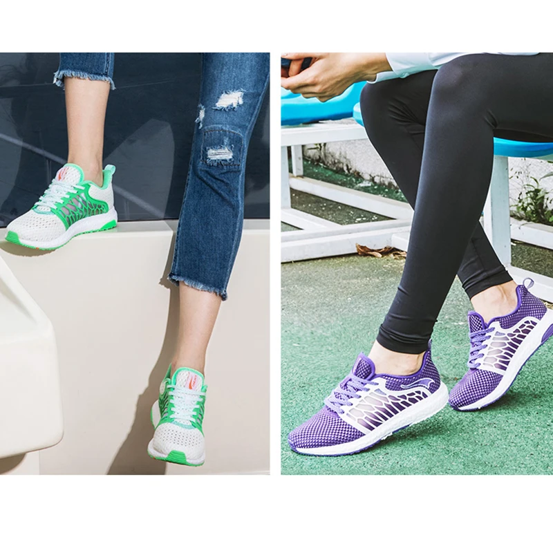 ONEMIX Men Running Shoes Breathable Mesh Women Sports Shoes Lightweight Comfortable Wear-Resisting Walking Sneakers Size 3.5-11