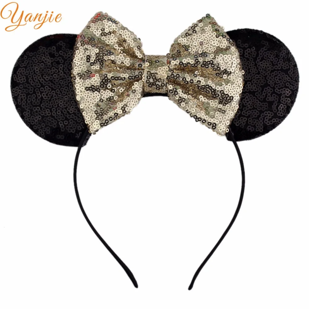 Женский ободок с бантом 5 дюймов блестками|diy hair accessories|hair accessorieshair accessories for kids |