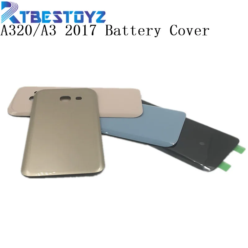 RTBESTOYZ для Samsung Galaxy A3 2017 Крышка батарейного отсека Корпус чехол A320 Запасные