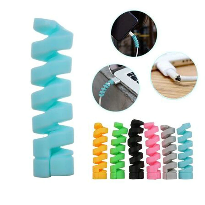 3 шт. силиконовые защитные чехлы для iphone Android|Органайзеры кабеля| |