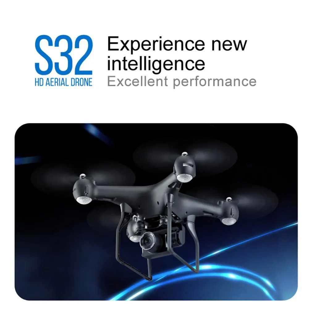 S32T HD 30W/500W RC Drone With Camera Quadcopter Wifi Real-time Graphic Telecontrol RC Drones Drone Children Kid Toys