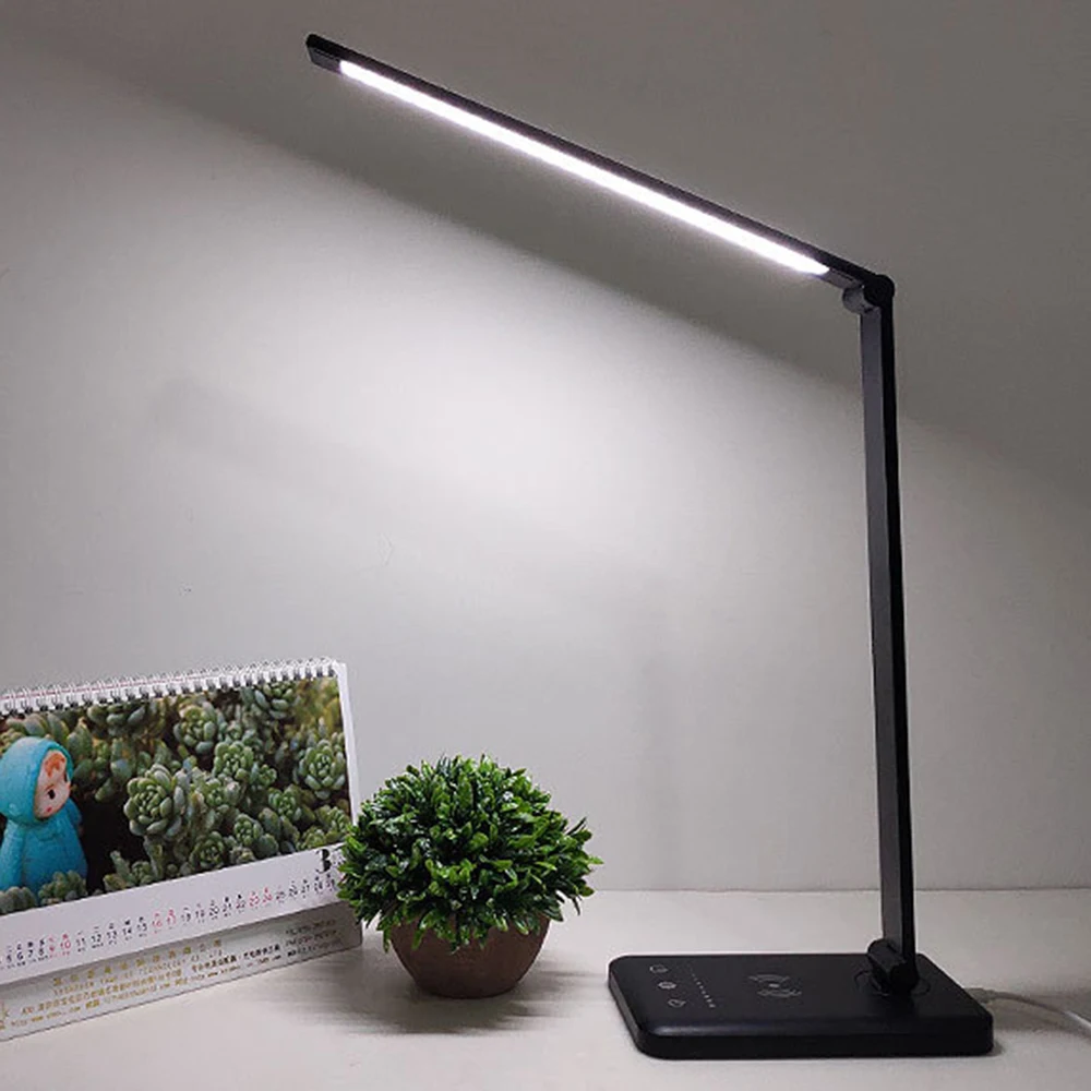 USB charge 52 светодиодный s настольная лампа 5 цветовых режимов x5 Dimable Levels Touch USB заряжаемый для чтения защита глаз с таймером светодиодный Настольный светильник - Цвет корпуса: USB charge