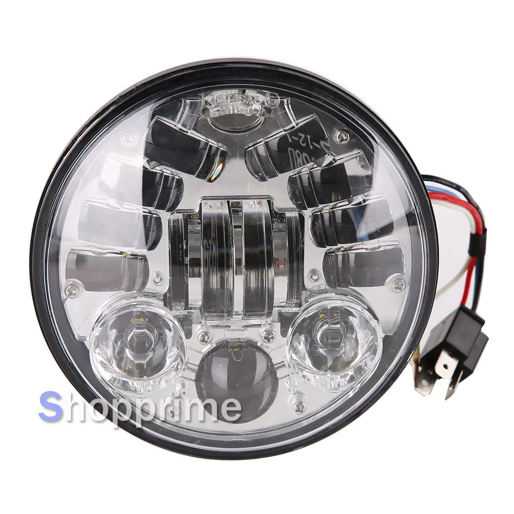 СВЕТОДИОДНАЯ Лампа для проектора мотоцикла типа Bee DRL 5 75 5-3/4 дюйма Sportster 883 1200 Iron Dyna