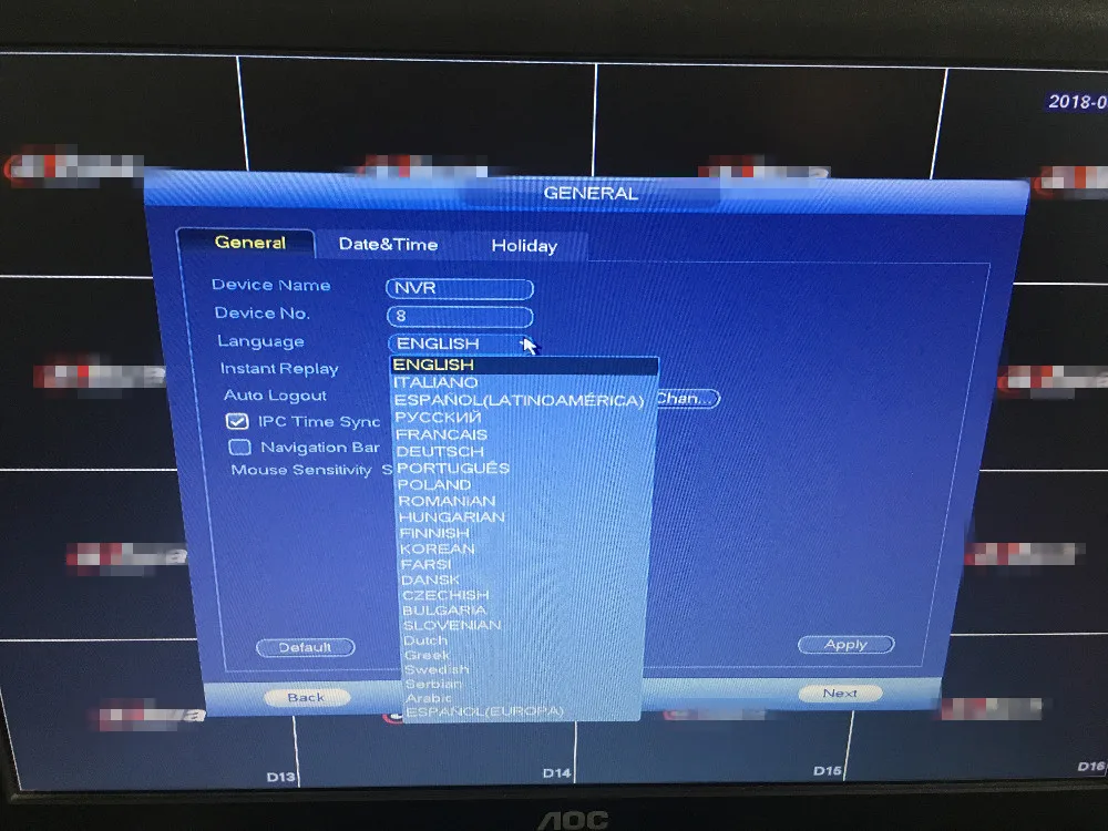 Dahua 8 шт. IPC-HDBW4433R-S IP камера и NVR2108HS-8P-HDS3 8ch с 8 poe портами CCTV камера Система поддержки p2p