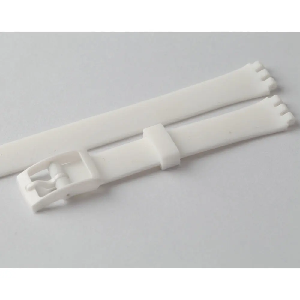 Плюс ремешок резиновый высококачественный для часов Замена Swatch мягкий