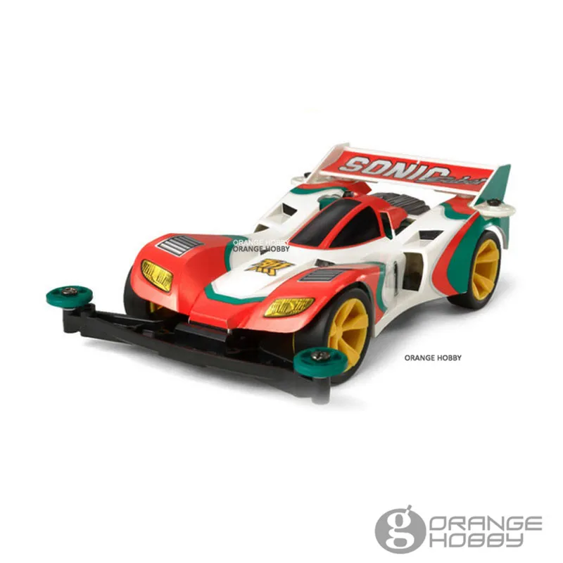 OHS Tamiya по супер скидке 1/32 мини 4WD № 2 Sonic зубная щётка сабля(супер 1 шасси) сборки пластиковая модель Наборы