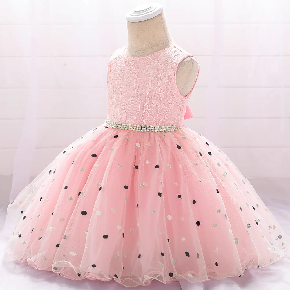 2019 Lace Kid Baby Girl Princess dress Pageant Bridesmaid Formal Gown Prom Tutu Dress Clothes | Детская одежда и обувь