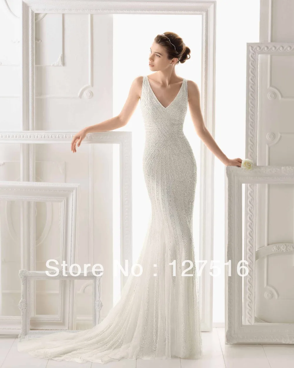 PL 040 Color size can be customized /Fashion and elegant 2014 white bridal gowns | Свадьбы и торжества