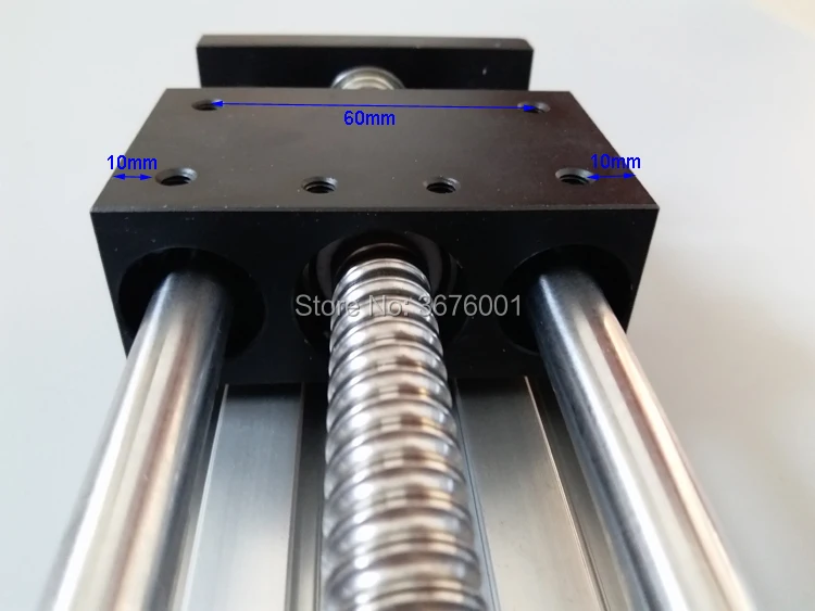 GGP1605 300mm Effective Travel Ball Screw Rail Linear Motion Guide Moving Table with 57 Nema23 Stepper Motor+Step Driver | Обустройство
