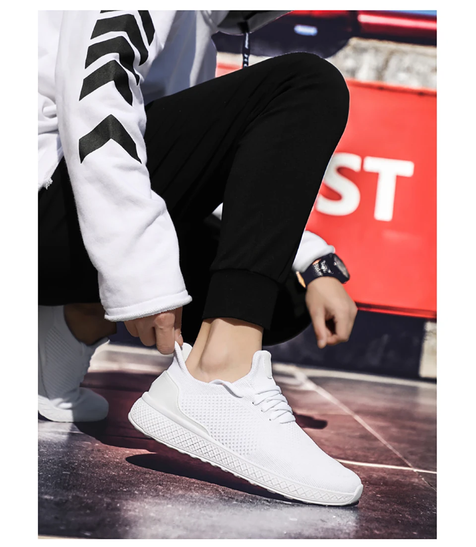 Новая мужская обувь размера плюс 39-46 Летние удобные кроссовки для взрослых легкие дышащие дизайнерские модные мужские кроссовки# ABG53