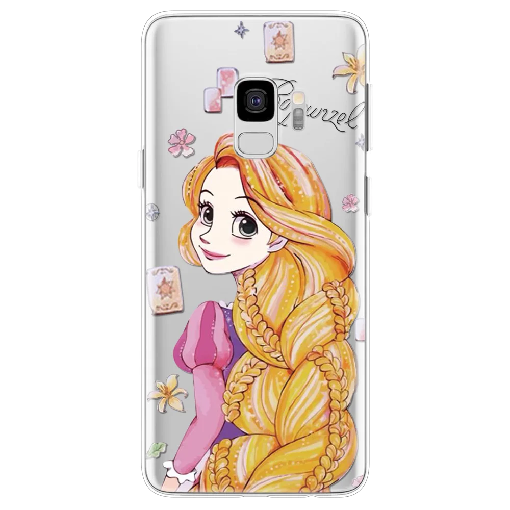 jinalice Модные замок с цветочным узором для девочек Чехлы для samsung Galaxy S8 S9 S10 плюс S10e A7 A9 A10 A20e A30 A40 A50 A60 A70 Note 8 9 10 Pro Coque - Цвет: jinalice