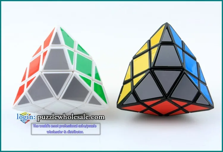 Diansheng SiJiaoWei Quadrangula 4-corner-only волшебный куб 4 угла скорость головоломка обучающая игрушка головоломка твисти cubo magico