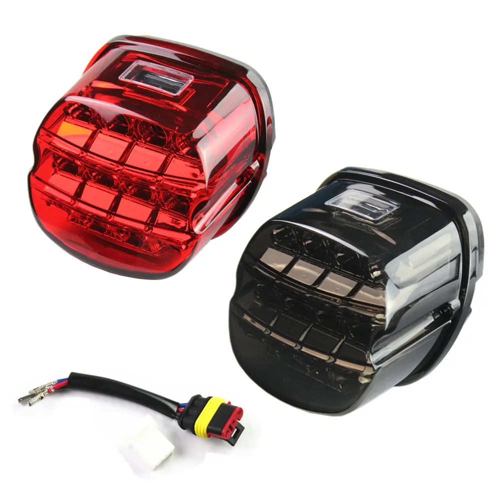 

LED Brake Tail Light Motorcycle for FLSTF Night Train Touring Softail Sportster Road King Electra Road Glide