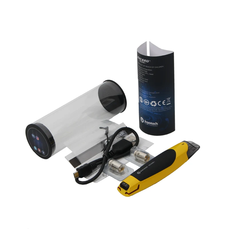 Комплект Joyetech EXCEED Edge с аккумулятором 650 мАч и картриджем емкостью 2 мл катушкой EX