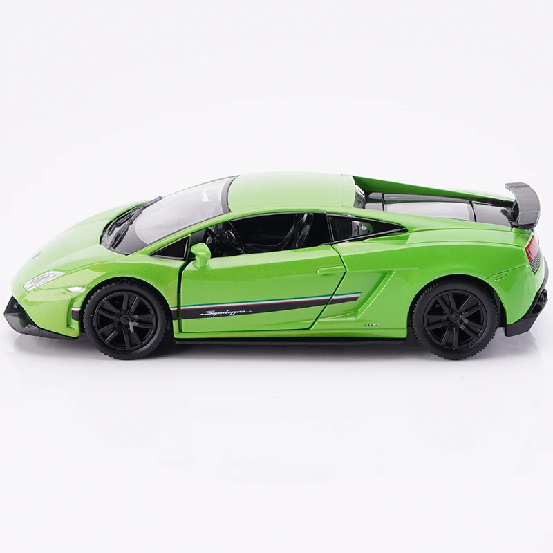 1:36 игрушечный автомобиль литой под давлением, металлический сплав для Lamborghini Gallardo LP570, игрушечный автомобиль для мальчиков, детский автомобиль
