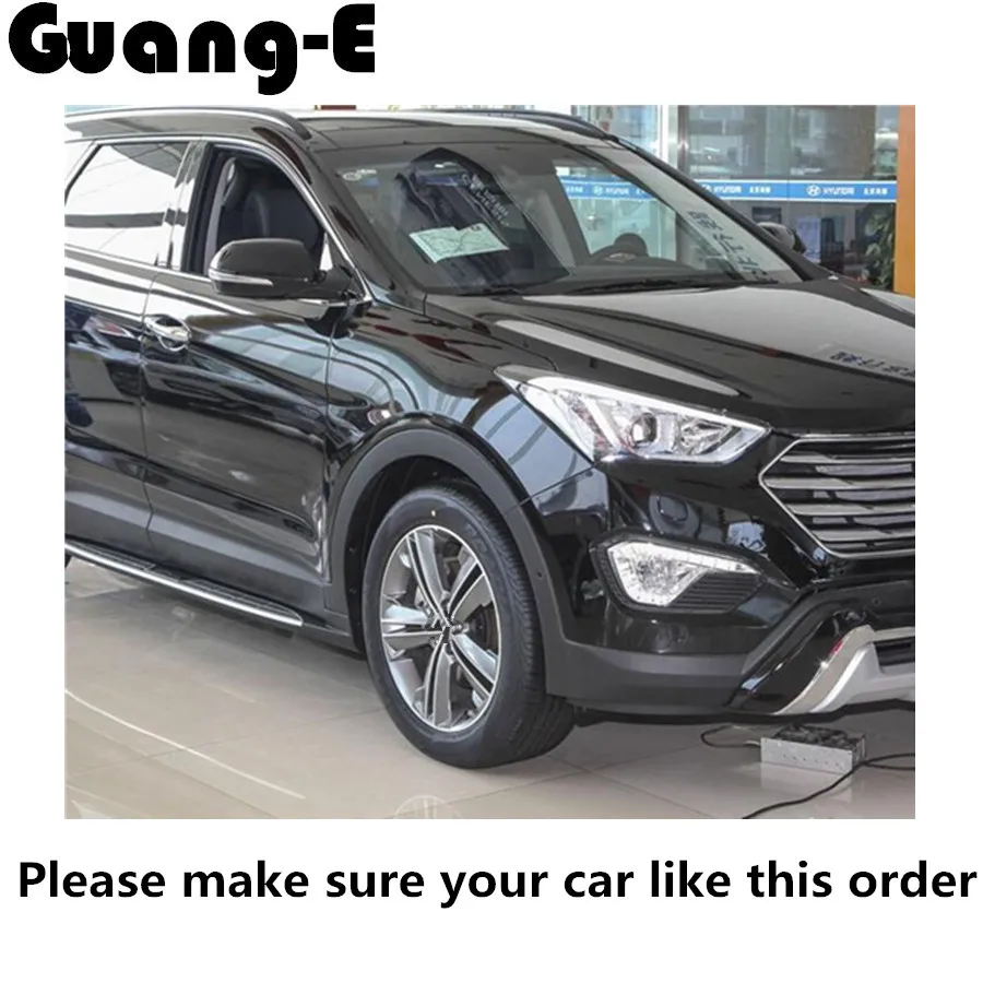 Накладка на передний противотуманный светильник ABS хром для Hyundai Grand Santa Fe SantaFe Maxcruz