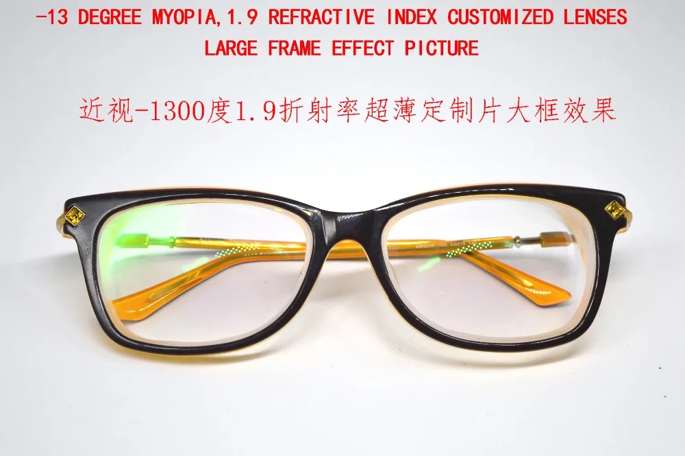 Материал линз изготовленных на заказ с большим числом является асферическим 8 0 5 9