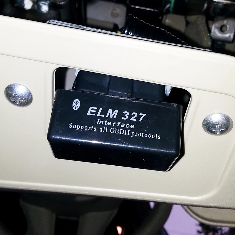 VIECAR новый черный Bluetooth мини ELM327 OBD2/OBDII ELM 327 V2.1 Автомобильный сканер кода |