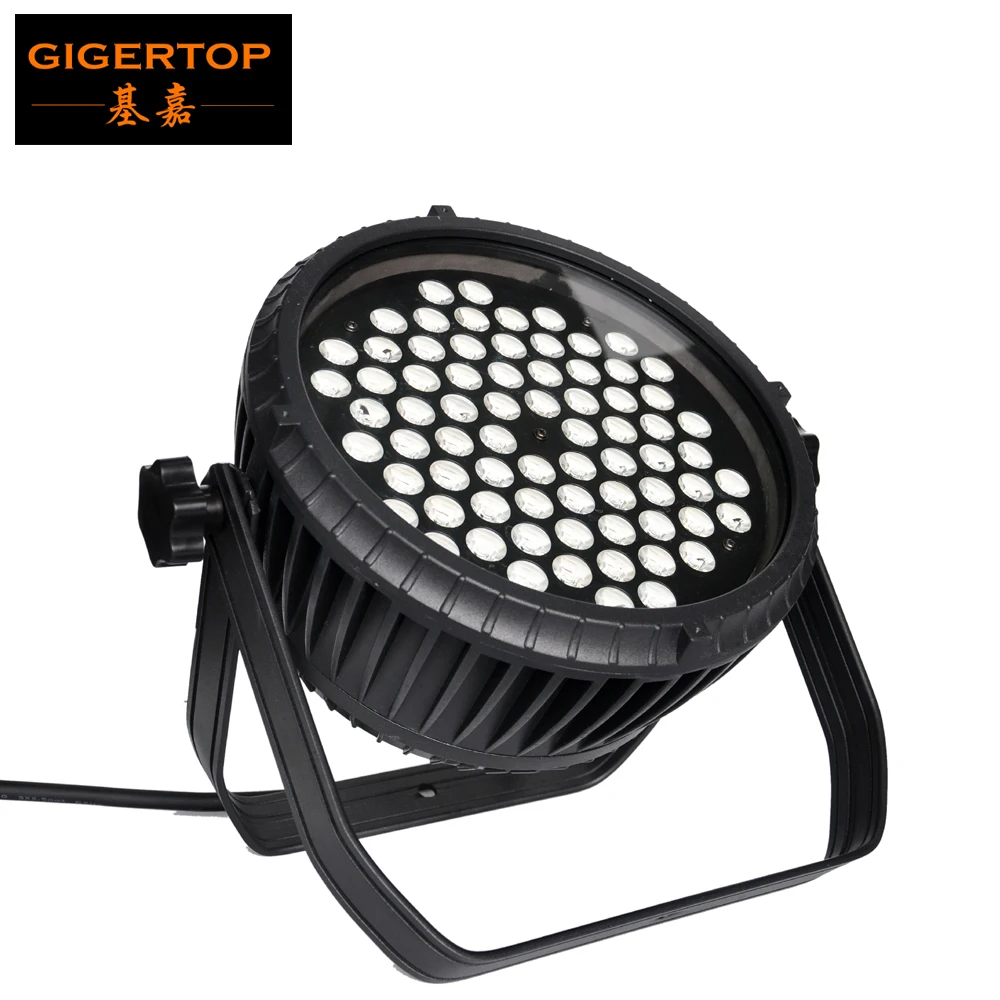 Бесплатная доставка 72x3W плоский наружный RGBW Led Par Светильник 2 4G беспроводной