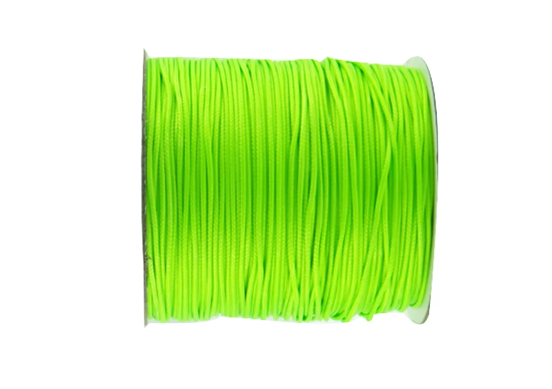 200yds/roll+0.5mm Neon Green Colorfast Korea Polyester Wax Cord Waxed Thread+Jewelry Bracelet Necklace Wire String Accessories | Украшения