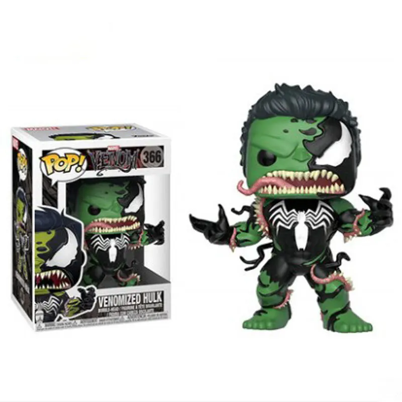 Funko pop Marvel Мстители Carnage веномированный Халк Железный человек Локи Виниловая фигурка Коллекция Модель игрушки для детей подарок