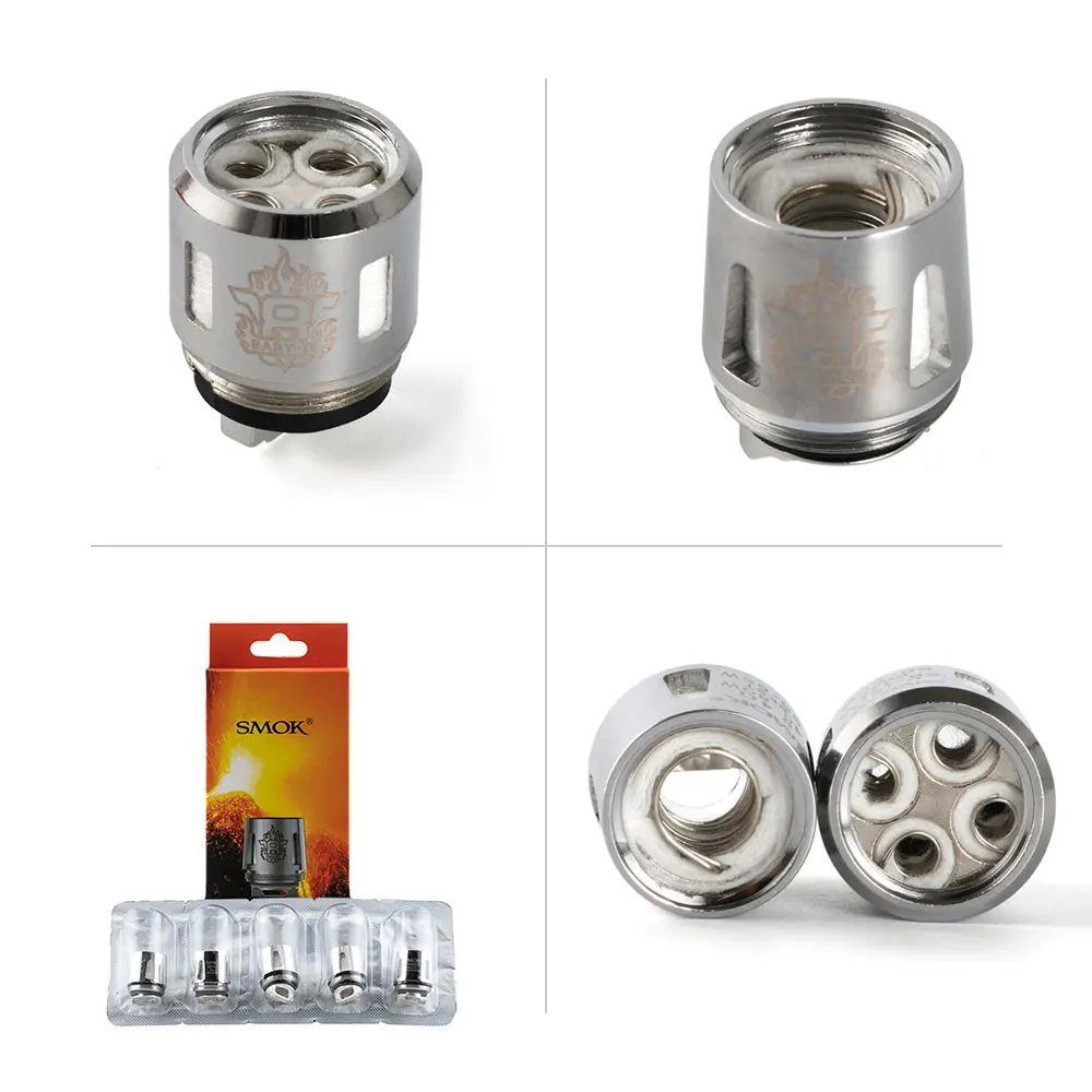 Original SMOK TFV8 Baby Coil Family Q2/T8/X4 /T6/M2/RBA Coils for (Big) Baby/ V12 Prince Tank Electronic Cigarette | Электроника