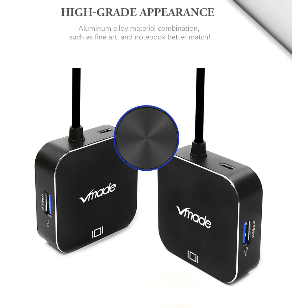 Vmade usb-хаб type C HDMI VGA адаптер type C к HDMI 4K Thunderbolt 3 для samsung Galaxy S8 huawei mate 10 для USB C HDMI