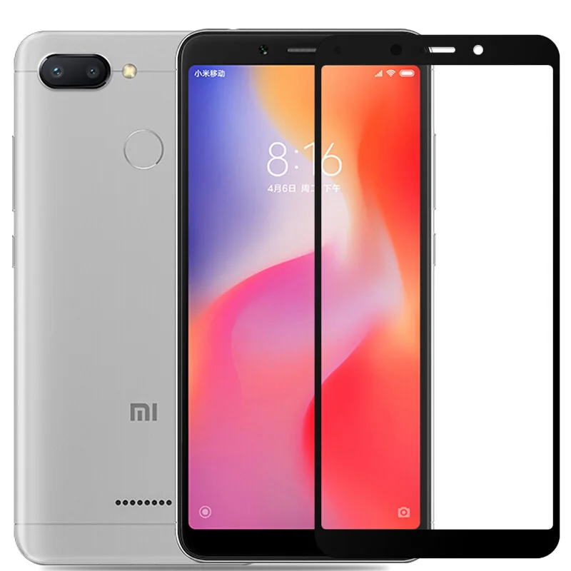 Закаленное стекло с полным покрытием для Redmi 8A 6 6A Pro Защита экрана Xiaomi 7A защитная