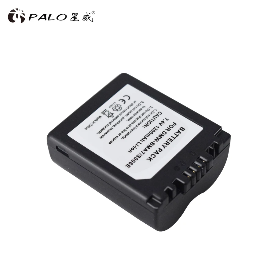 2 шт. цифровой батарейный блок камеры DMW-BMA7/S006E BMA7 S006E 7 4 V 1200mah Li-Ion для DMC-FZ7 FZ8 FZ18 FZ28 RZ30