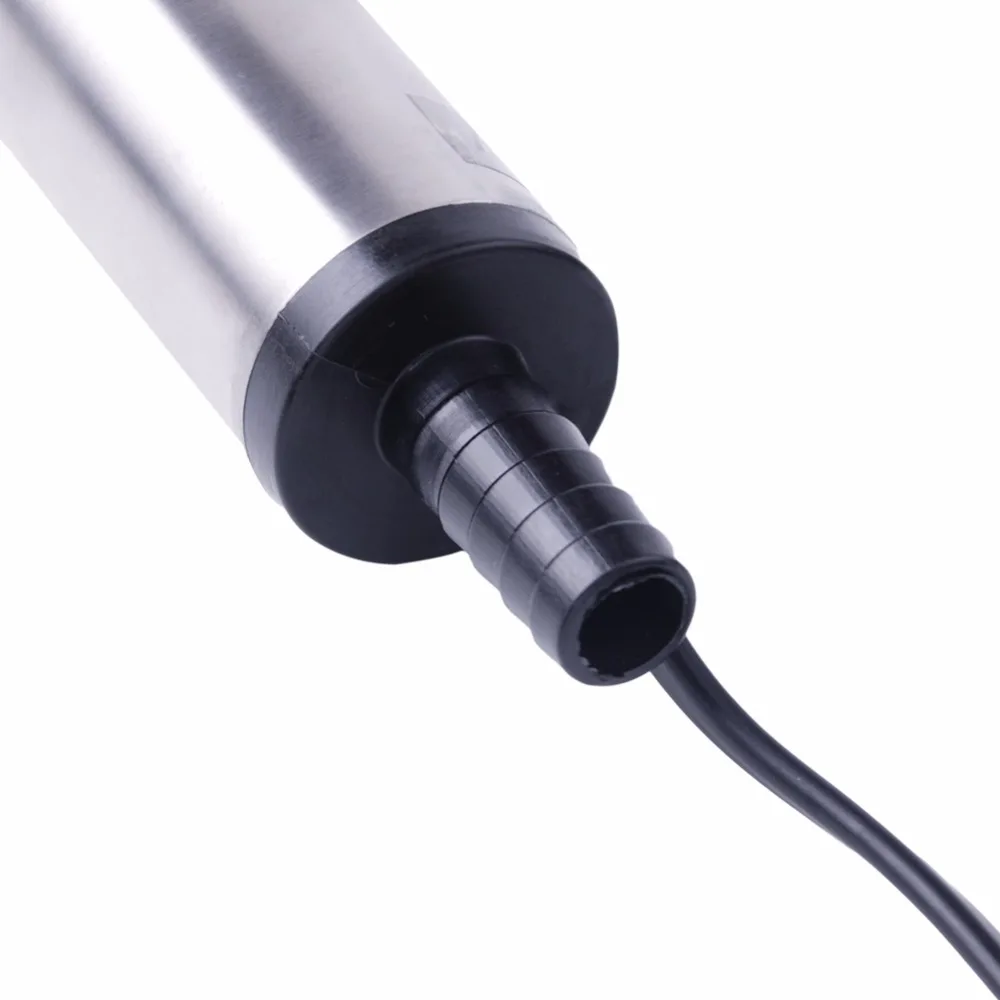 DC 12 В масляный насос Диаметр 3.8 см Портативный погружной дизельного топлива Вода