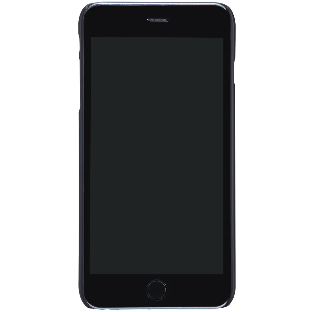 Чехол для телефона Apple iPhone 7 6 6s/Plus черный Жесткий матовый чехол Nillkin + Защитная