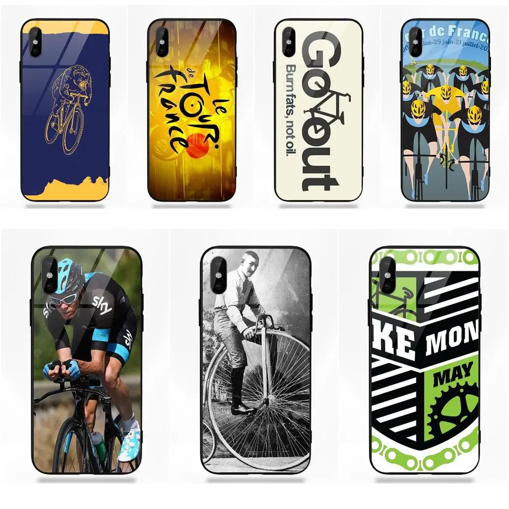 Vvcqod Time Bike Team велосипедный Логотип для Apple IPhone X XS Max XR 5 5C 5S SE 6 S 7 8 Plus Мягкий ТПУ