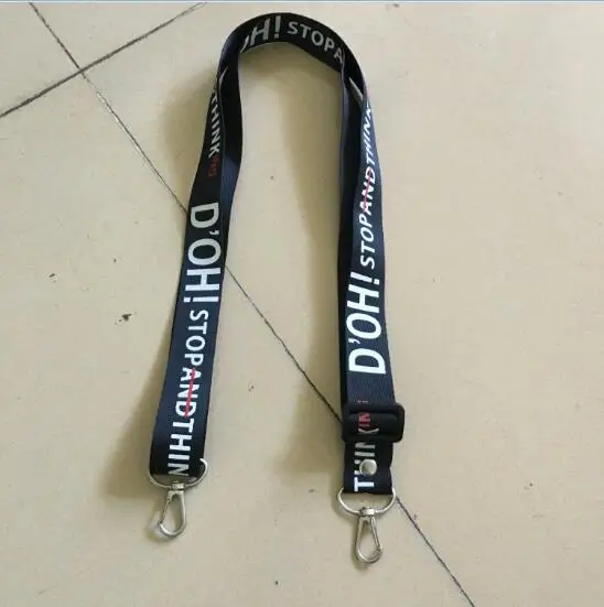 shoulder strap Плечевой шейный ремешок для ключей, ID карт, для тренажерного зала, для мобильного телефона, USB, держатель Бейджа, сделай сам, Висячие веревки, Lanyards - Цвет: shoulder strap