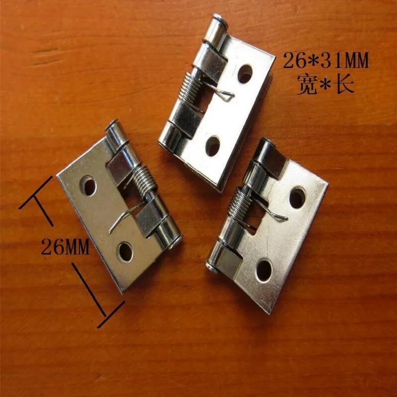 26*31 мм реальная мебель для деревянной коробки X20|spring hinge|small spring hingehinge for wooden box |