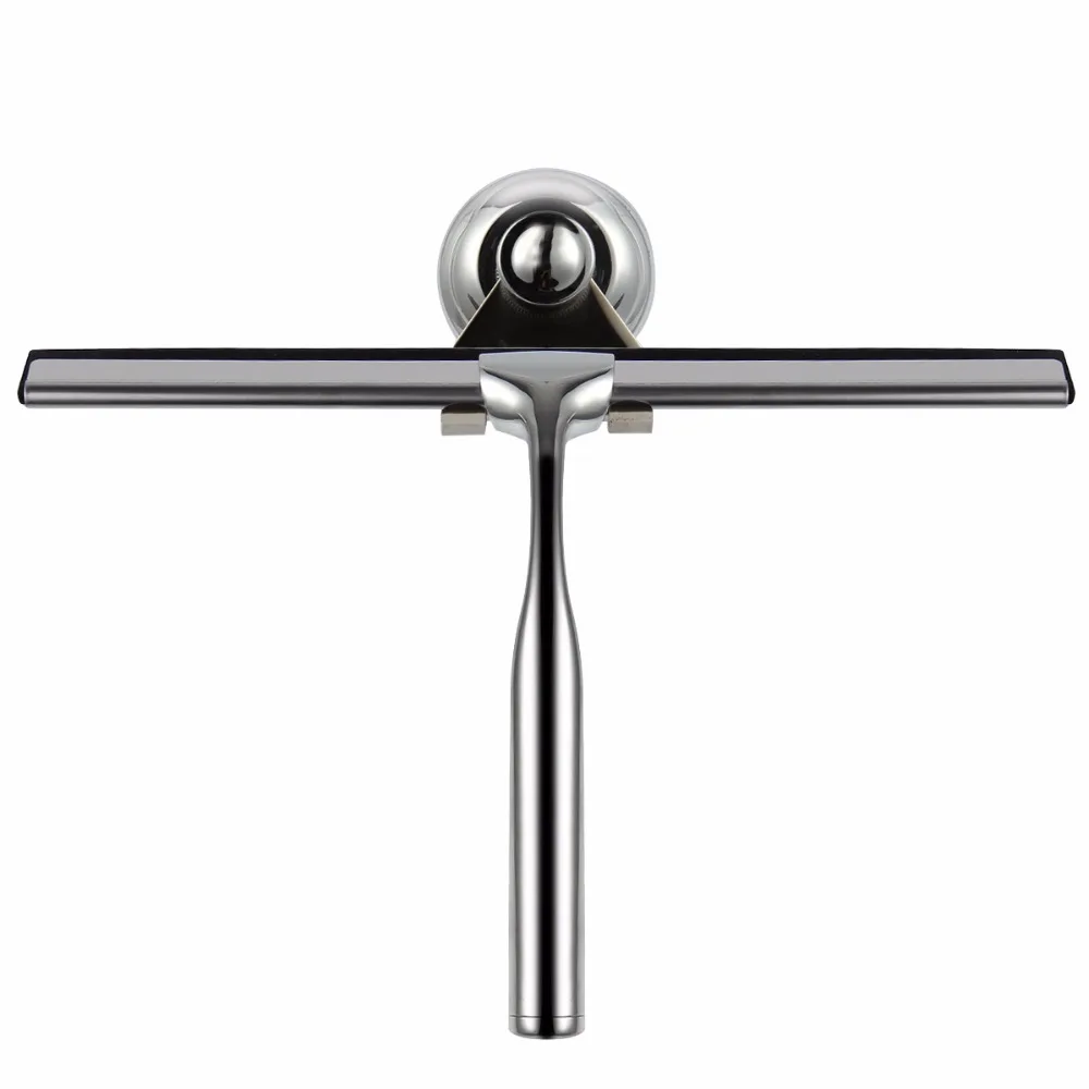 

Nosii Glass Window Squeegee Cleaner Shower Bathroom Mirror Rubber Wiper With Suction Hook Water Vapor Removal