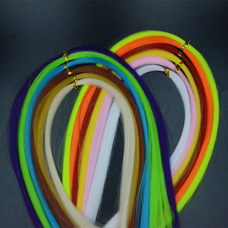 CONTEMPLATOR, 12 цветов, растяжка в виде Минноу, vimineous Fiber, материалы для завязывания мушек, 2 сумки/упаковка, синтетические очень тонкие волосы для мухи